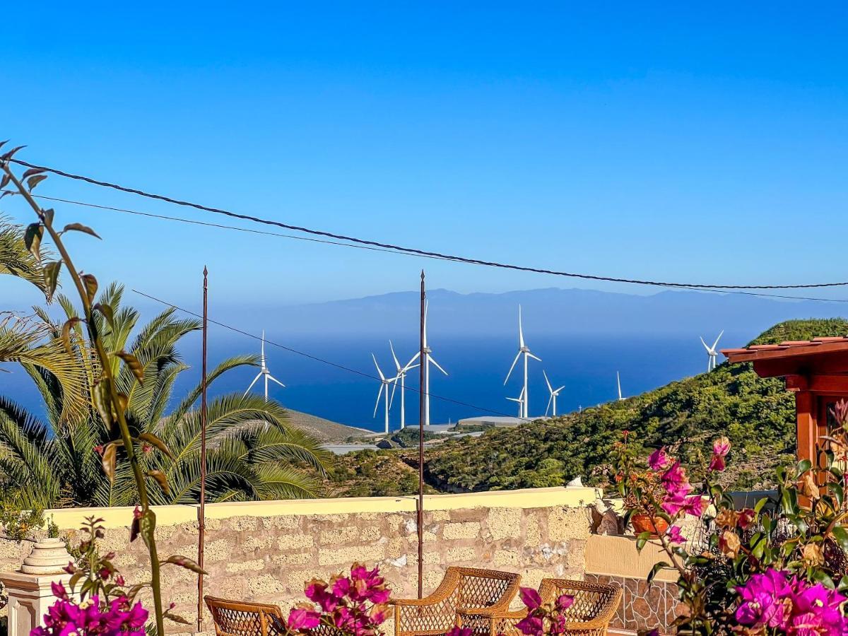 Exquisite Rural House With Garden, Pool And Sea Views Villa Arico Viejo Exterior photo