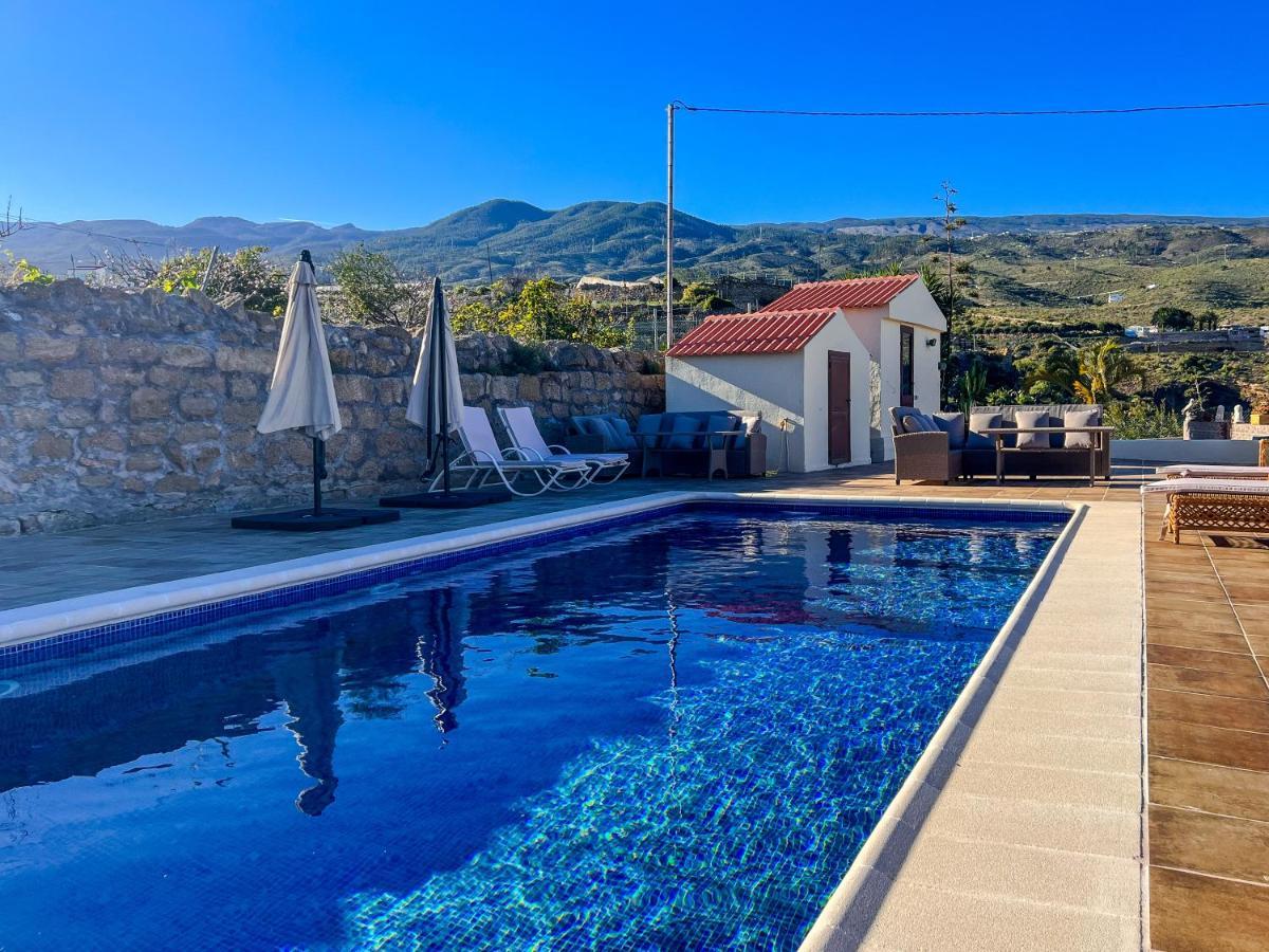 Exquisite Rural House With Garden, Pool And Sea Views Villa Arico Viejo Exterior photo